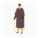 Victorian Gentleman Elegant Icon