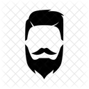Barbershop Glyph Icon Pack 아이콘