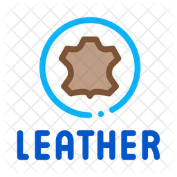 Genuine Leather Label  Icon