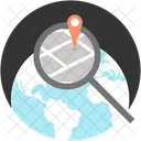 Geo Targeting Navigation Geomarketing Icon