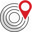 Geo Targeting Location Mapping Icon