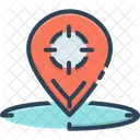 Geo Targeting Destination Direction Icon