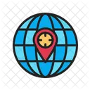 Geo Targeting Location Navigation Icon