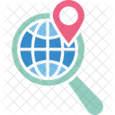 Geoblogging Geocoding Geographical Identification Metadata Icon