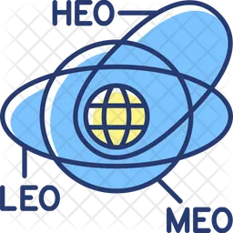 Geocentric Orbit type satellites  Icon