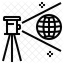 Geodasie Messen Simulieren Icon