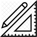 Satz Quadrat Geometrie Symbol