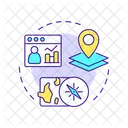 Geographic analysis  Icon