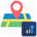 Geographical Map  Icon