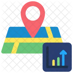 Geographical Map  Icon