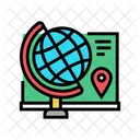 Fach Geographie  Symbol