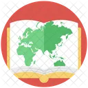 Geography Study Education Icon