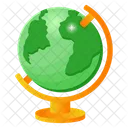 Table Globe Geography Country Map Icon