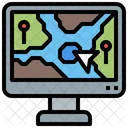 Geography Position Orientation Icon