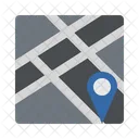 Geography Address Map Icon