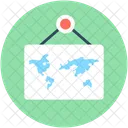 Geography Map Class Icon