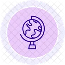 Geography Line Icon Icon