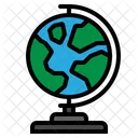 Earth Globe Geography Icon