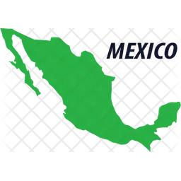 Geography Map Mexico  Icon
