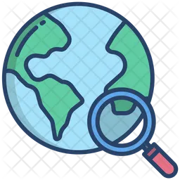 Geography Search  Icon