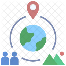 Geography Settlement  Icon