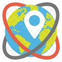 Geolocalizacao Posicionamento Sistema Ícone