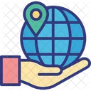 Geolocation Global Locating Service Gps Icon