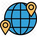 Geolocation Global Locationing System Gps Icon