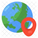 Global Location Global Positioning Global Gps Icon