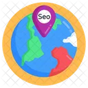 Global Location Geolocation Global Map Icon