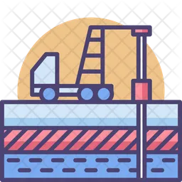 Geological Drilling  Icon