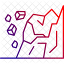 Geologie Steine Mineralien Symbol