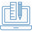 Geometria Caja Escala Icono