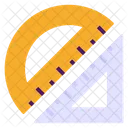 Geometria Ferramenta De Medicao Escala Ícone