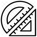 Geometria Herramienta De Medicion Escala Icono