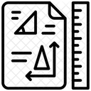 Geometria Trigonometria Matematica Ícone