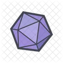 Geometria De Cristal Cristal Selvagem Geometria Ícone