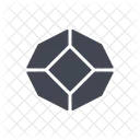 Geometria De Cristal Cristal Selvagem Geometria Ícone