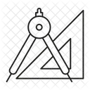 Icone De Geometria Ícone