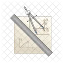 Geometria Matematica Geometria Calculadora Icon