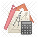 Geometria Matematica Geometria Calculadora Icon