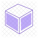 Geometric cube  Icon
