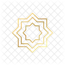 Geometric Design Element Geometric Islamic Ornament Icon
