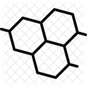 기하학적 패턴 육각형 모양 육각형 패턴 아이콘
