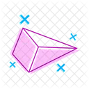 Geometric prism  Icon