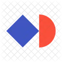Shape Geometric Retro Icon
