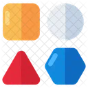 Geometric Figures Geometric Shapes Math Shapes Icon