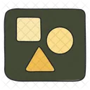 Geometric Figures Geometric Shapes Math Shapes Icon
