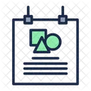 Poster Geometric Shapes Icon
