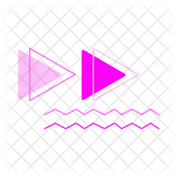 Geometric triangle  Icon